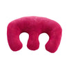 Detachable Chest Pillow Breast Pillow for SPA Beauty Salon Home  Rose Red