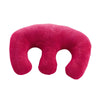 Detachable Chest Pillow Breast Pillow for SPA Beauty Salon Home  Rose Red