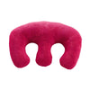 Detachable Chest Pillow Breast Pillow for SPA Beauty Salon Home  Rose Red