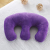 Detachable Chest Pillow Breast Pillow for SPA Beauty Salon Home  Purple