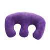 Detachable Chest Pillow Breast Pillow for SPA Beauty Salon Home  Purple