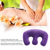 Detachable Chest Pillow Breast Pillow for SPA Beauty Salon Home  Purple