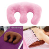 Detachable Chest Pillow Breast Pillow for SPA Beauty Salon Home  Pink