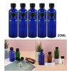 Nail Polish Bottles 10ml Leakproof Storage Liquid with Brush Caps Blue 20ml