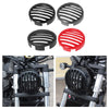 Round Headlight Grill Cover Guard for Honda Rebel CMX 500 17-19 Accessories Bright Black