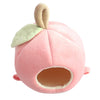 Apple Shape Small Pet Nest Hamster Bed Hammock Warm Cave House Pink