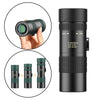Load image into Gallery viewer, 8-24X30 HD Zoom Monocular Scope for Traveling Concert Hiking Telescope Black