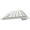 Silver Mini Korean 78 Keys Wireless Bluetooth Keyboard for iPad