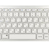 Silver Mini Korean 78 Keys Wireless Bluetooth Keyboard for iPad