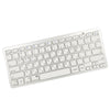 Silver Mini Korean 78 Keys Wireless Bluetooth Keyboard for iPad