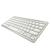 Silver Mini Korean 78 Keys Wireless Bluetooth Keyboard for iPad