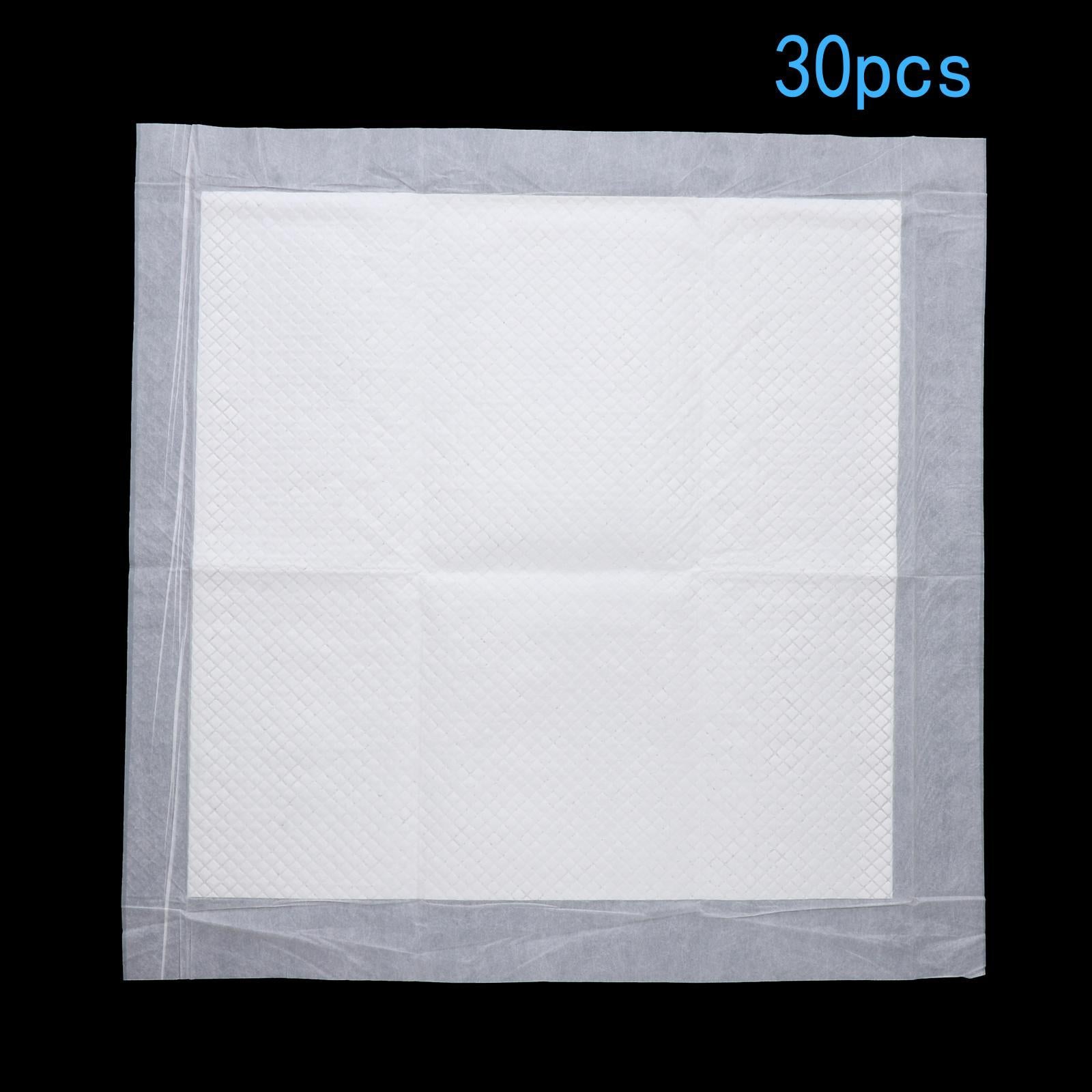 30 Pack Disposable Incontinence Bed Pads Sheet for Bedwetting Elderly People