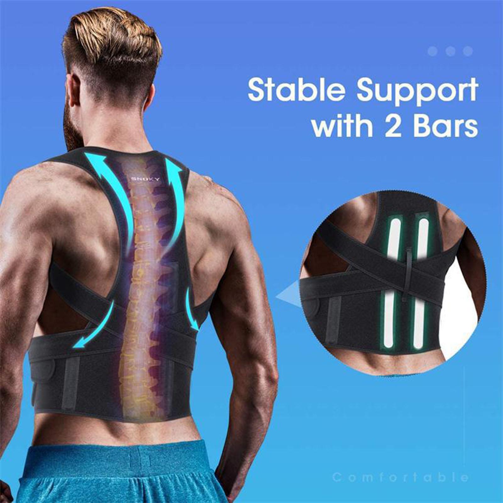 Breathable Posture Corrector Spine and Back Support for Shoulders Back Brace L