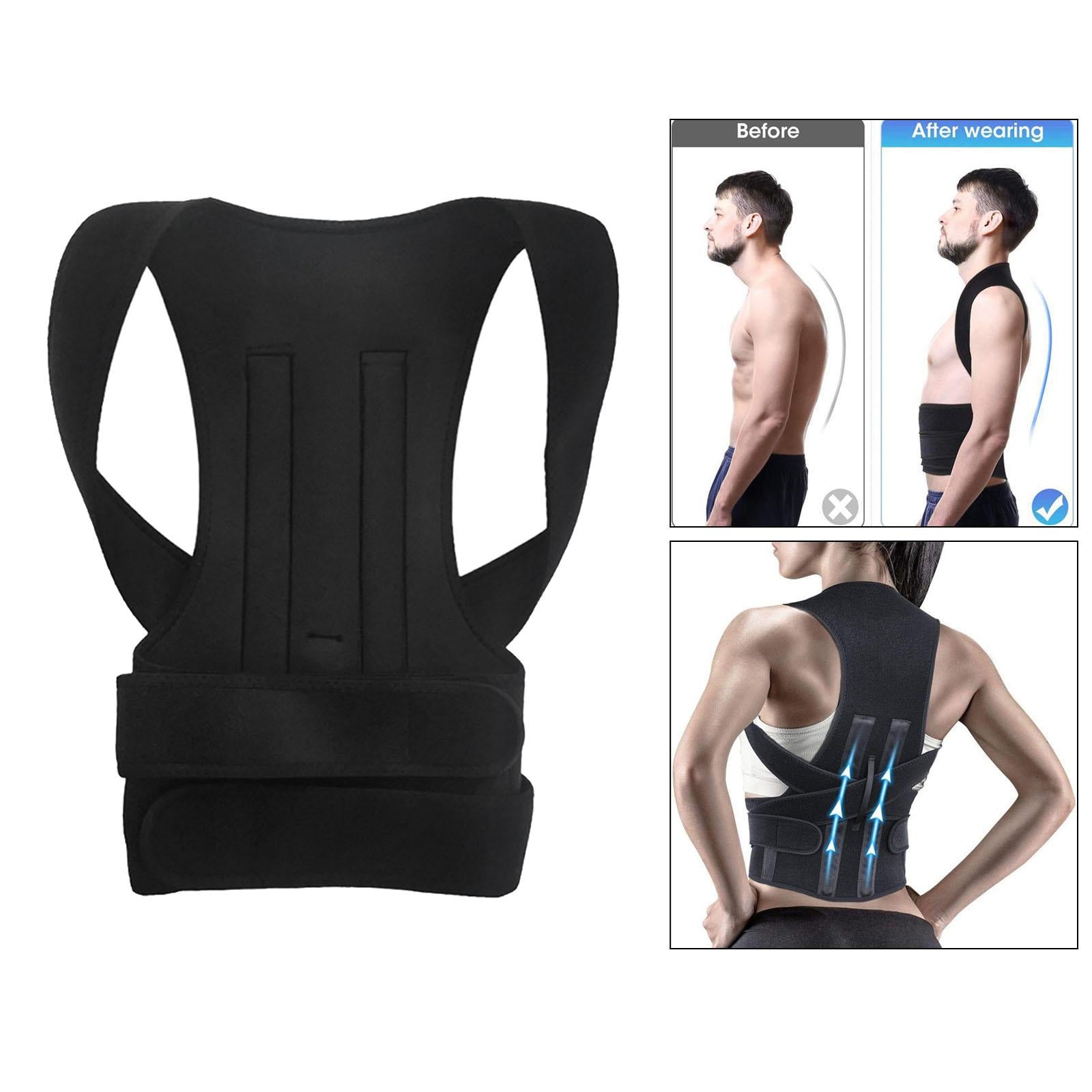 Breathable Posture Corrector Spine and Back Support for Shoulders Back Brace L