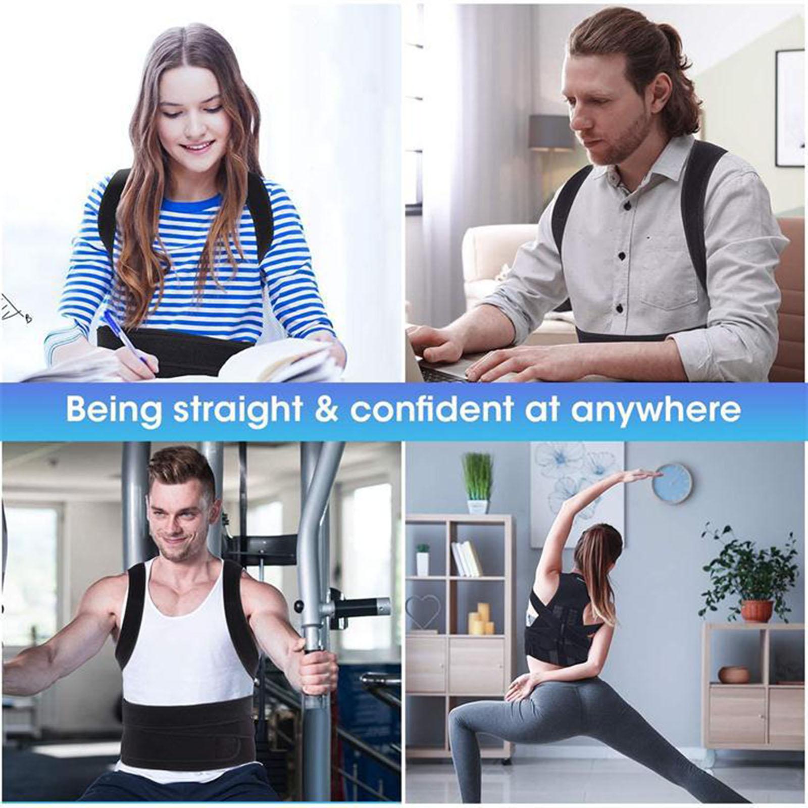 Breathable Posture Corrector Spine and Back Support for Shoulders Back Brace L