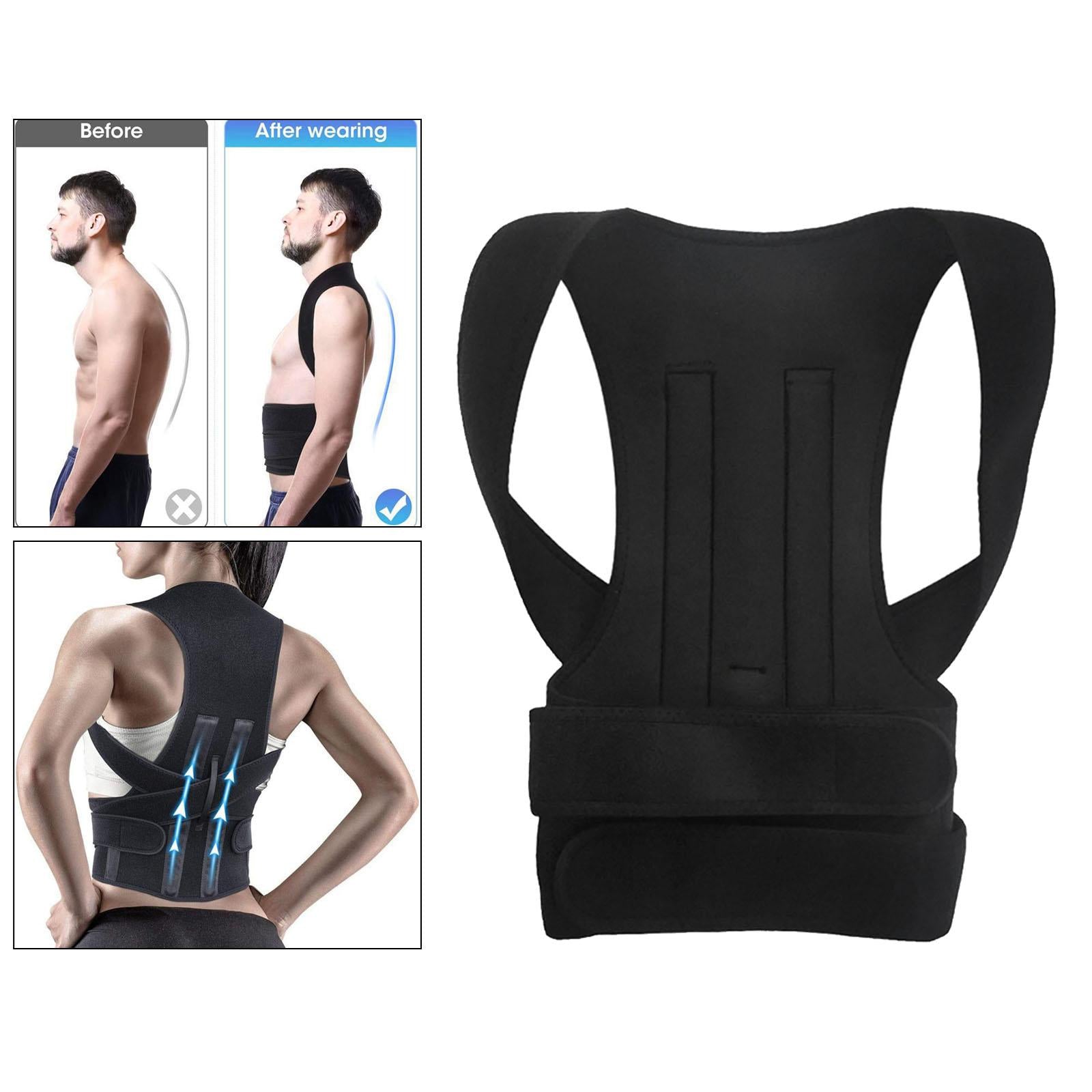 Breathable Posture Corrector Spine and Back Support for Shoulders Back Brace L