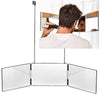 3Way Mirror Self Hair Cutting Adjustable Height Lightweight Compact Foldable