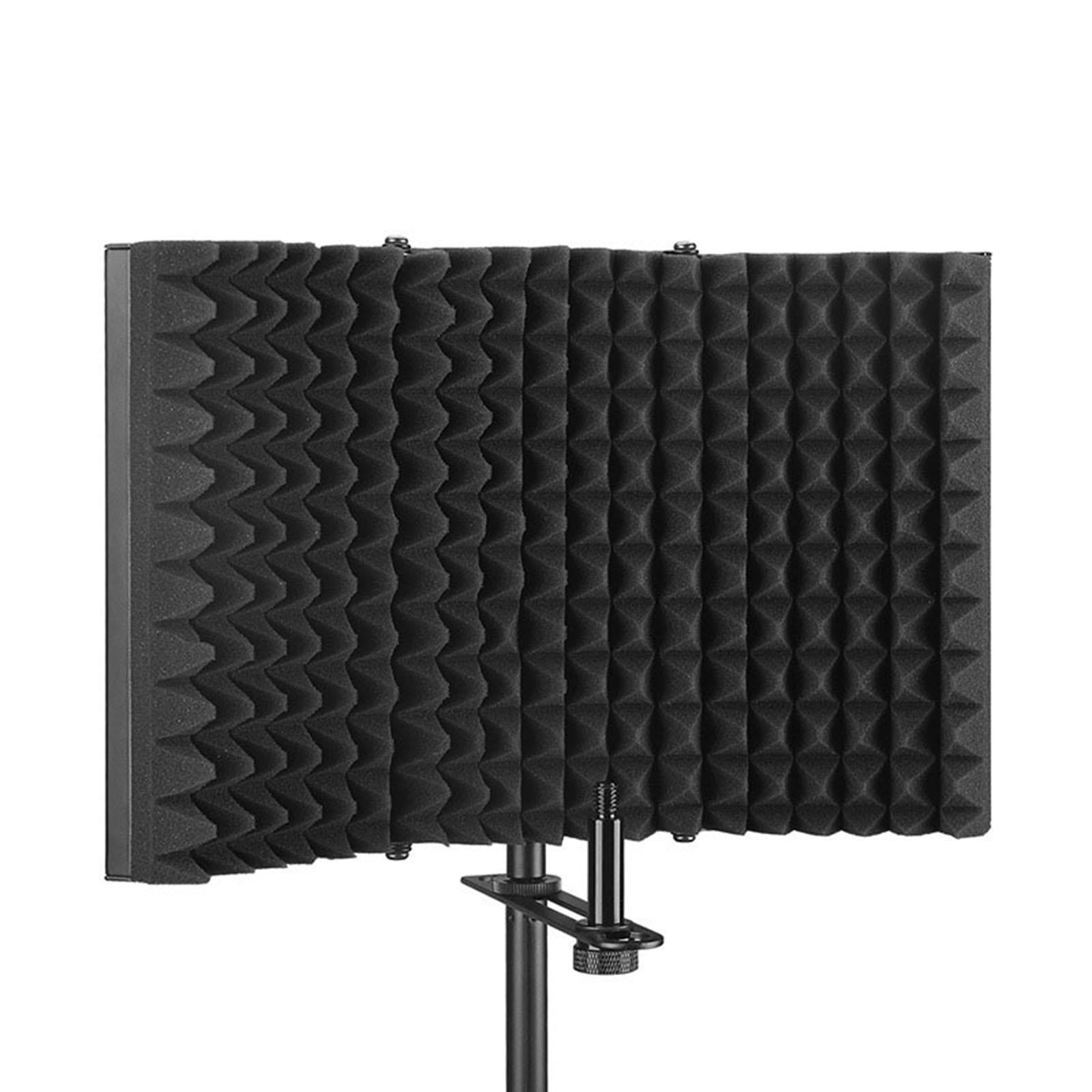 New Professional Studio Recording Mic Microphone Isolation Shields Foldable