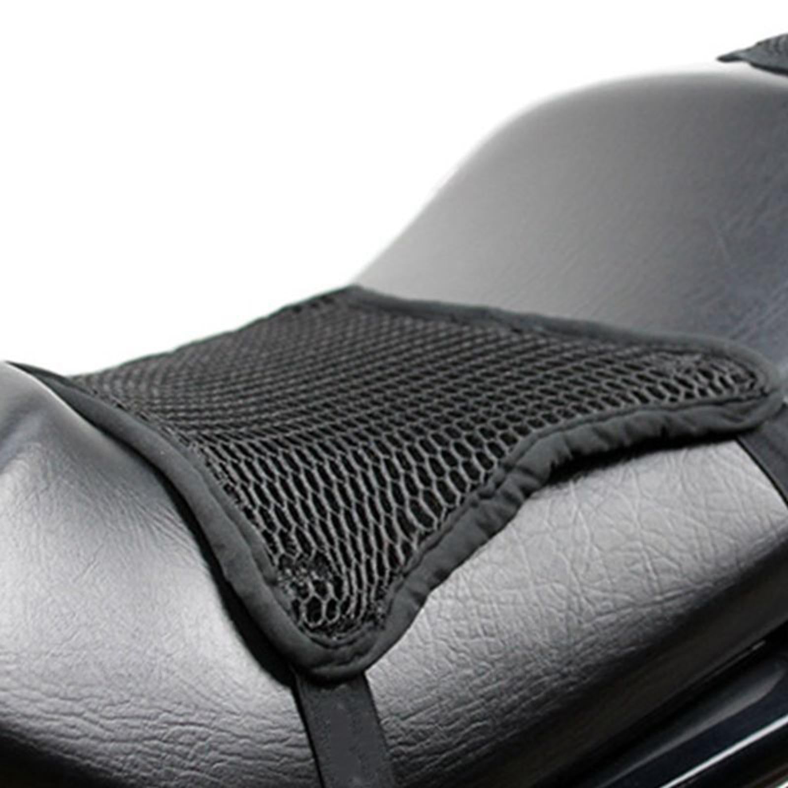 Cool Sunproof Motorcycle Seat Cushion Breathable Cruiser  Double layer XL