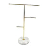 Jewelry Necklace Display Rack Table Top Holder Marble Base Personal Use color 1