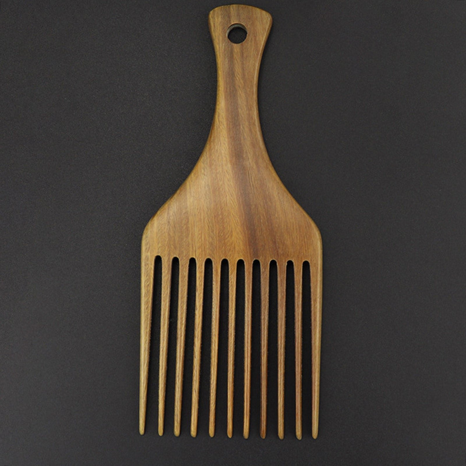 Pick Comb Brush Hairdressing Tool for Detangle Braid Sandalwood Home Use