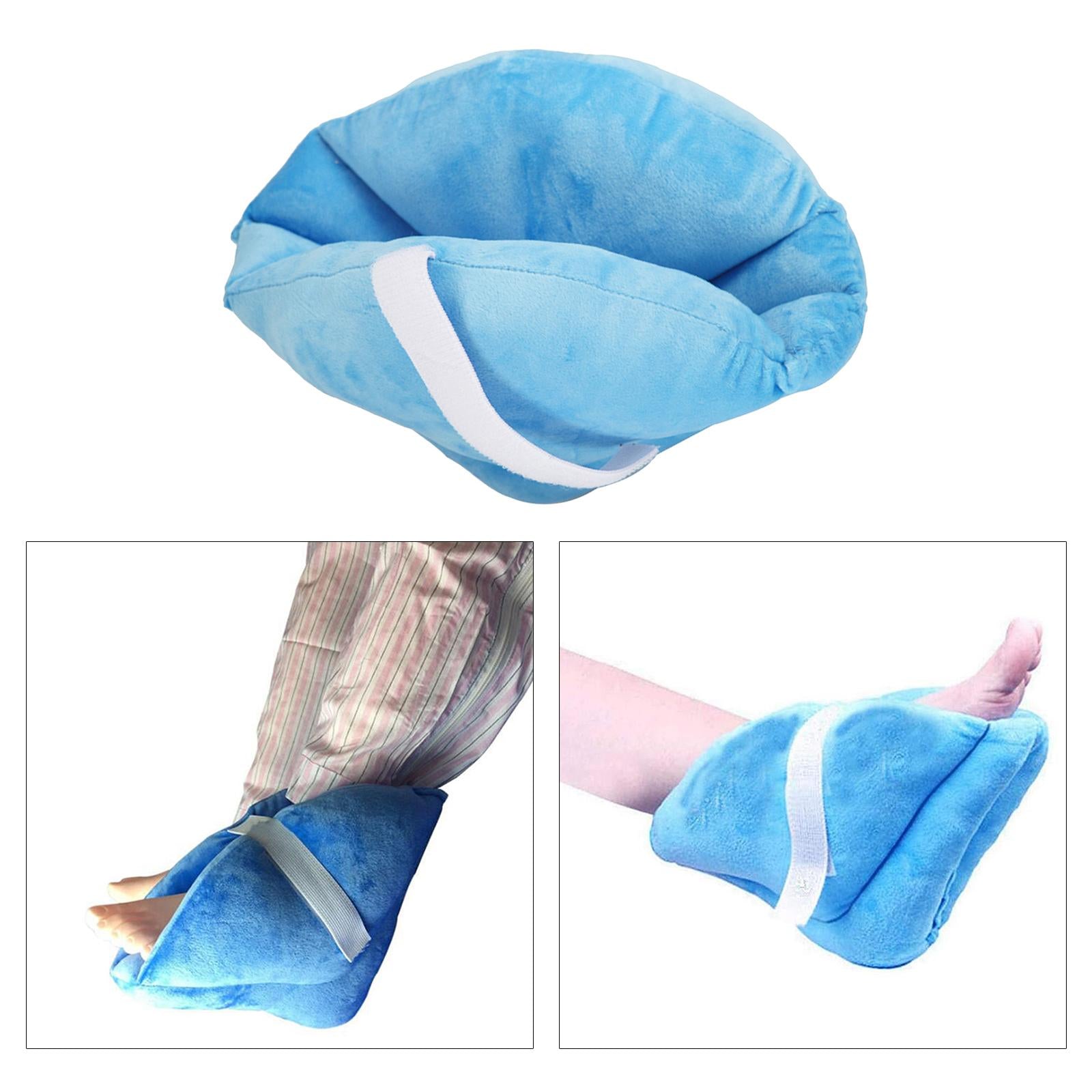 Ankle Foot Support Pillow Pressure Relieving Heel Cushion Elder Patient Blue