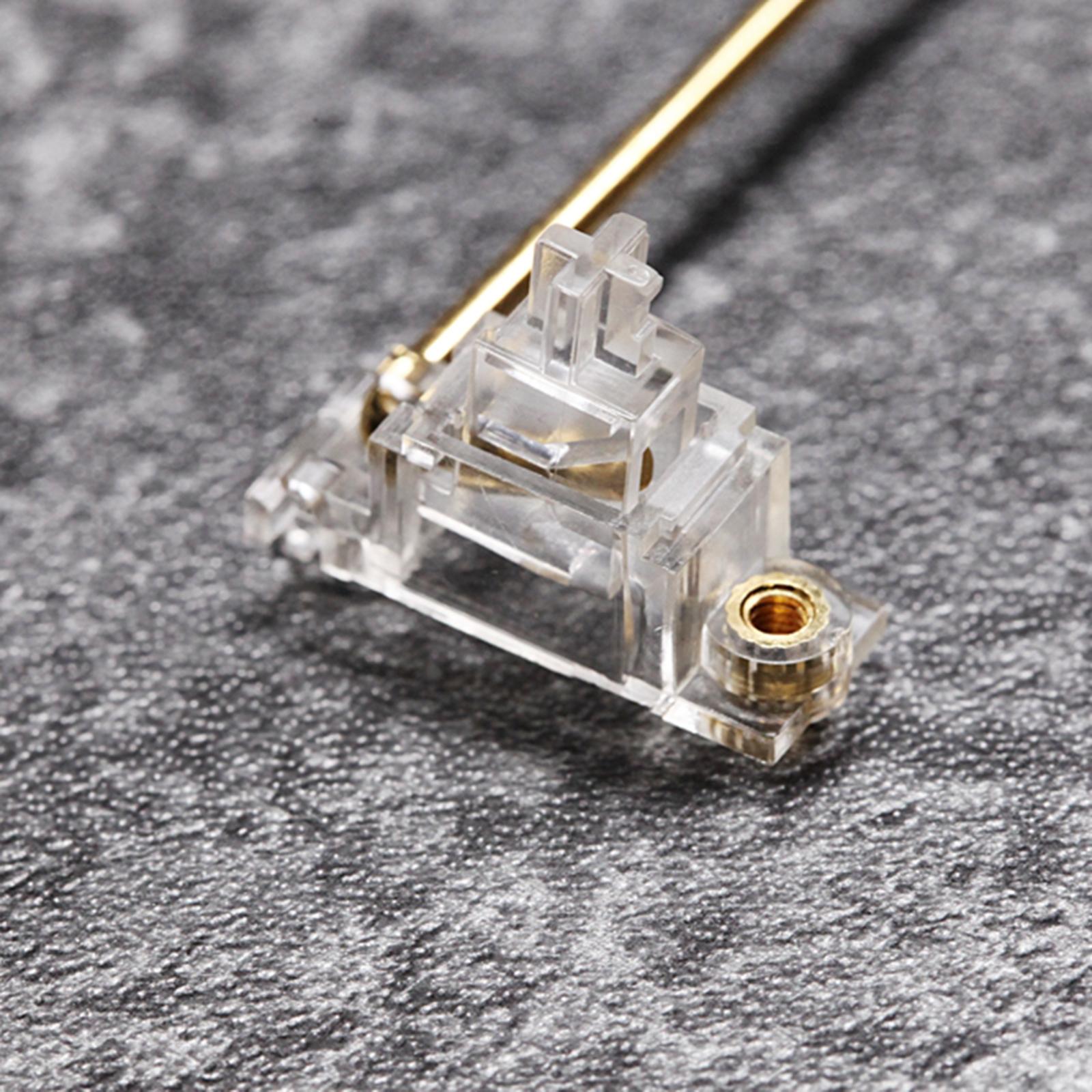 Clear PCB Mount Stabilizers for Mechanical Keyboard 60 or 87 Keys