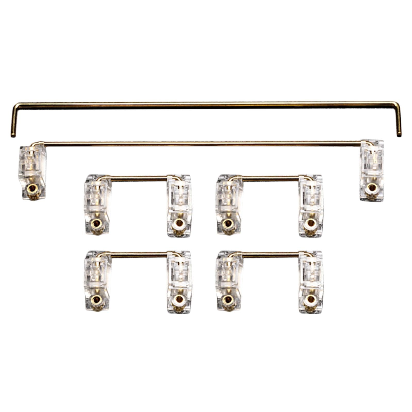 Clear PCB Mount Stabilizers for Mechanical Keyboard 60 or 87 Keys