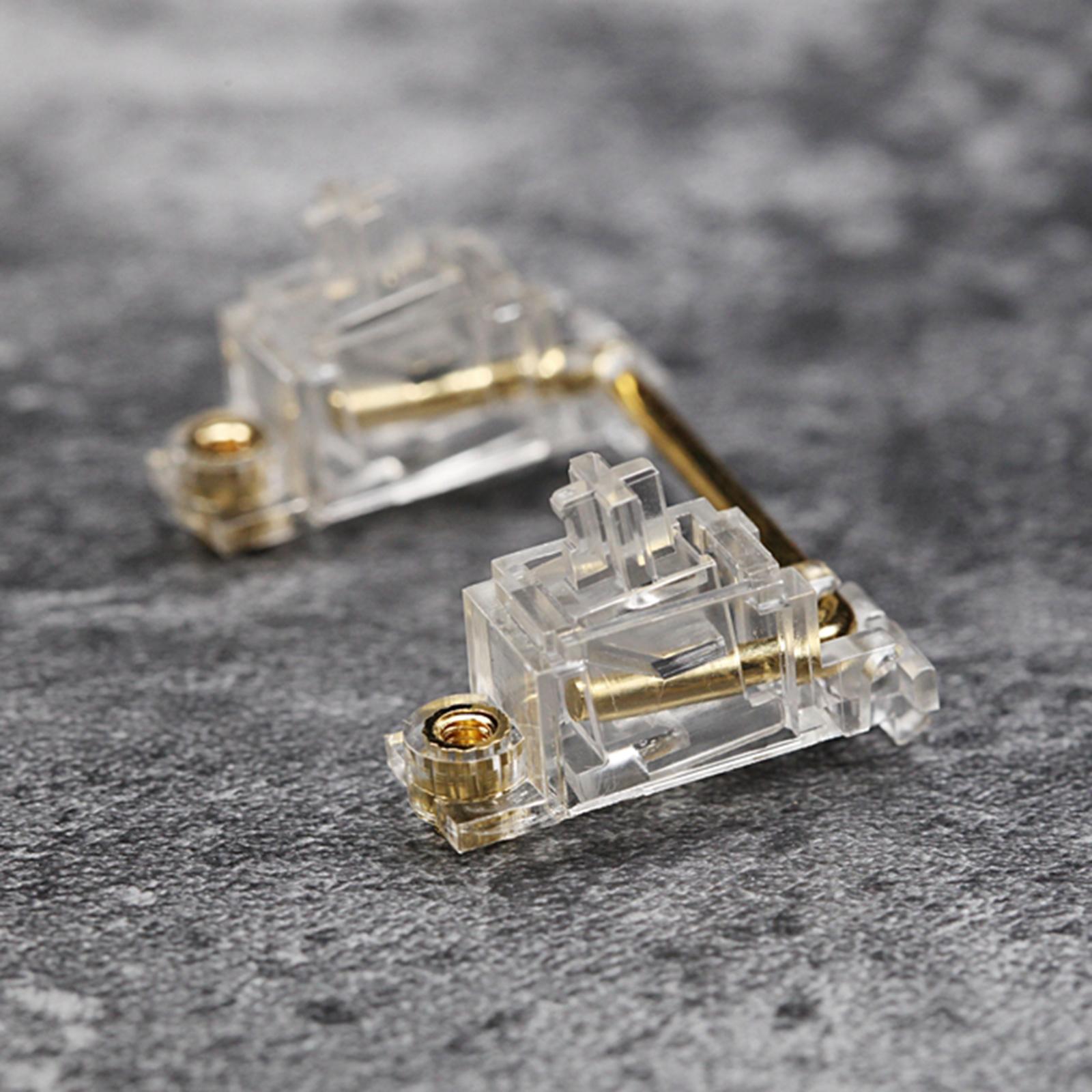 Clear PCB Mount Stabilizers for Mechanical Keyboard 60 or 87 Keys