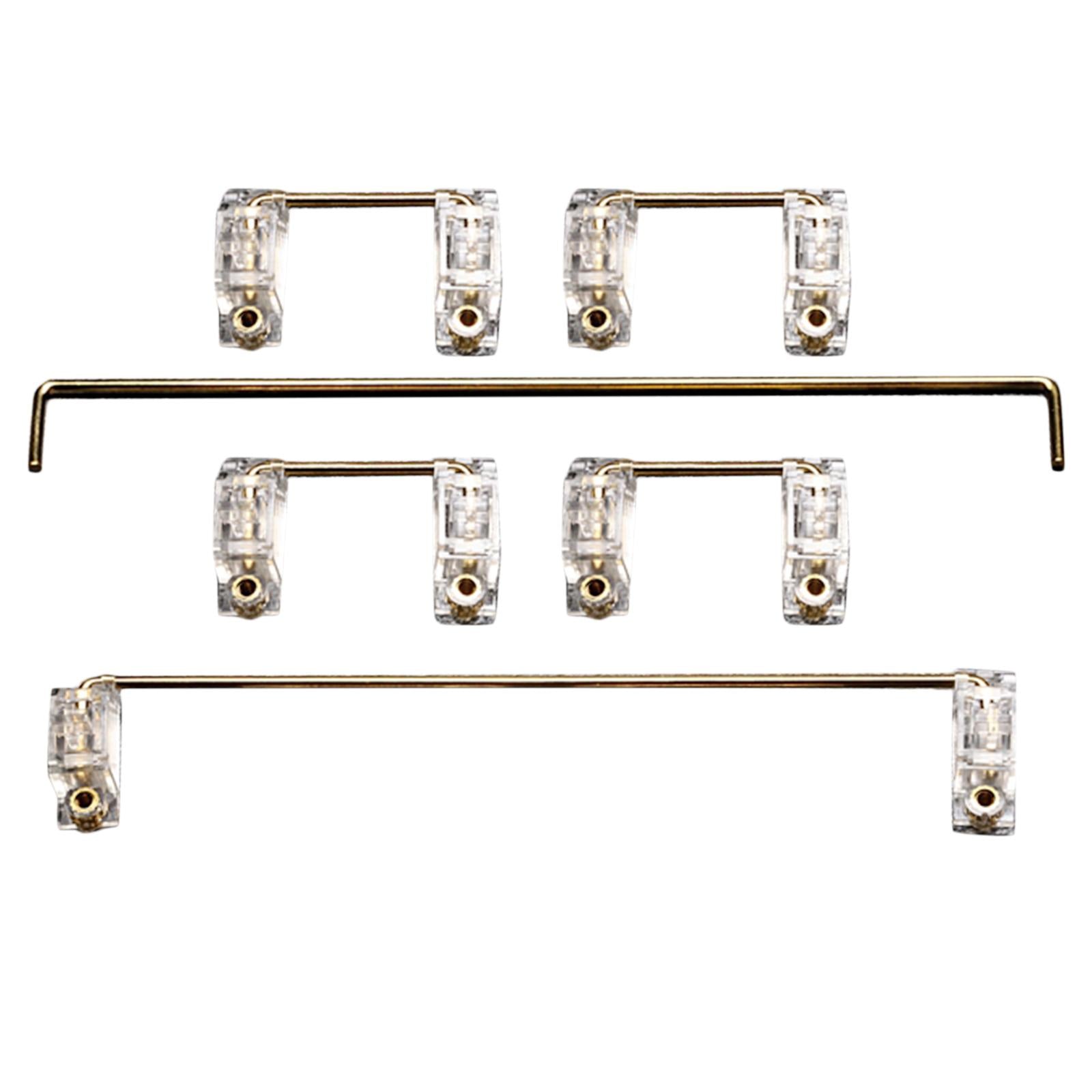 Clear PCB Mount Stabilizers for Mechanical Keyboard 60 or 87 Keys