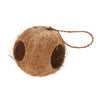 Natural Coconut Hut Bird Nest Toy Parrot Hamster Cage Toy Cockatiel House