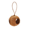 Natural Coconut Hut Bird Nest Toy Parrot Hamster Cage Toy Cockatiel House