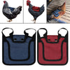 Chicken Saddle Chicken Jacket Straps Adjustable Hen Apron Chicken Apron Red