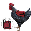 Chicken Saddle Chicken Jacket Straps Adjustable Hen Apron Chicken Apron Red