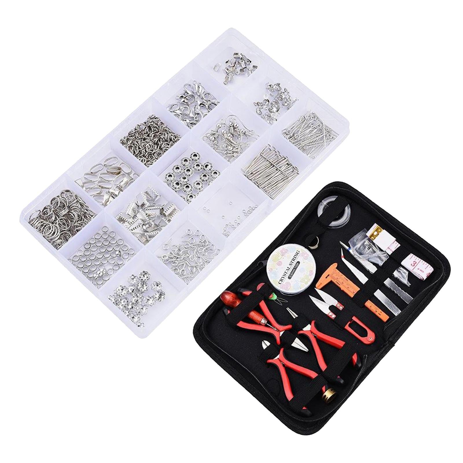 Girls Jewelry Making Set Beads Bracelets Jewellery Repair Tool for Kids Xmas