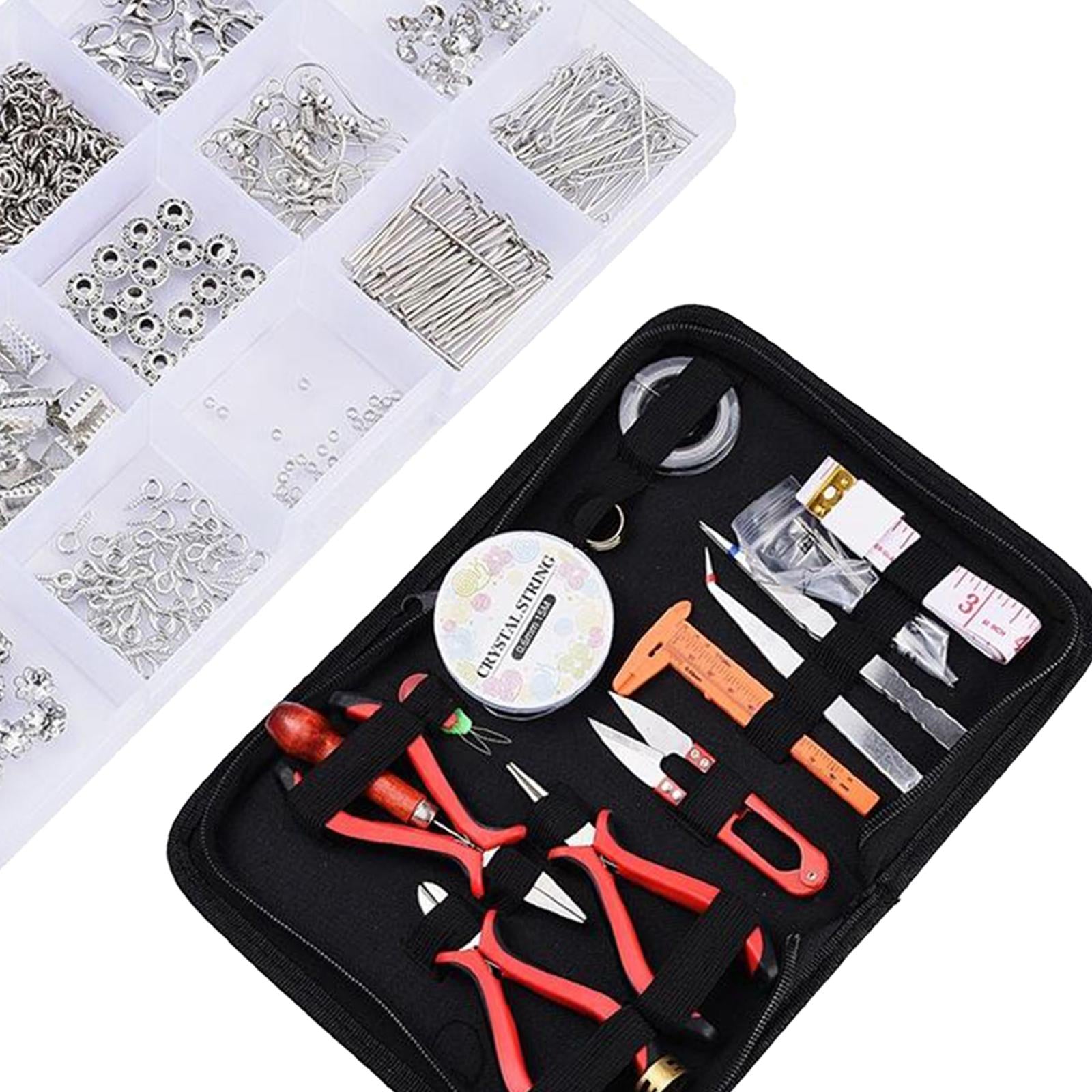 Girls Jewelry Making Set Beads Bracelets Jewellery Repair Tool for Kids Xmas