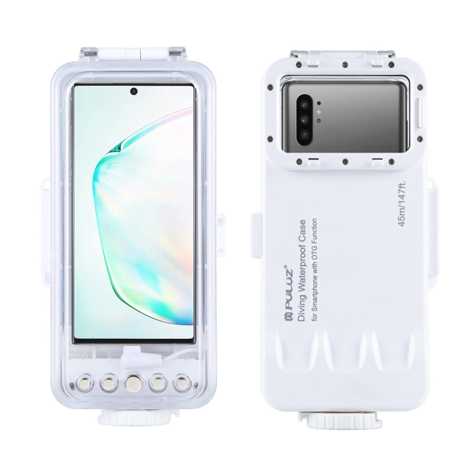 Waterproof Diving Cover Underwater Case for Android OTG Smartphones Clear