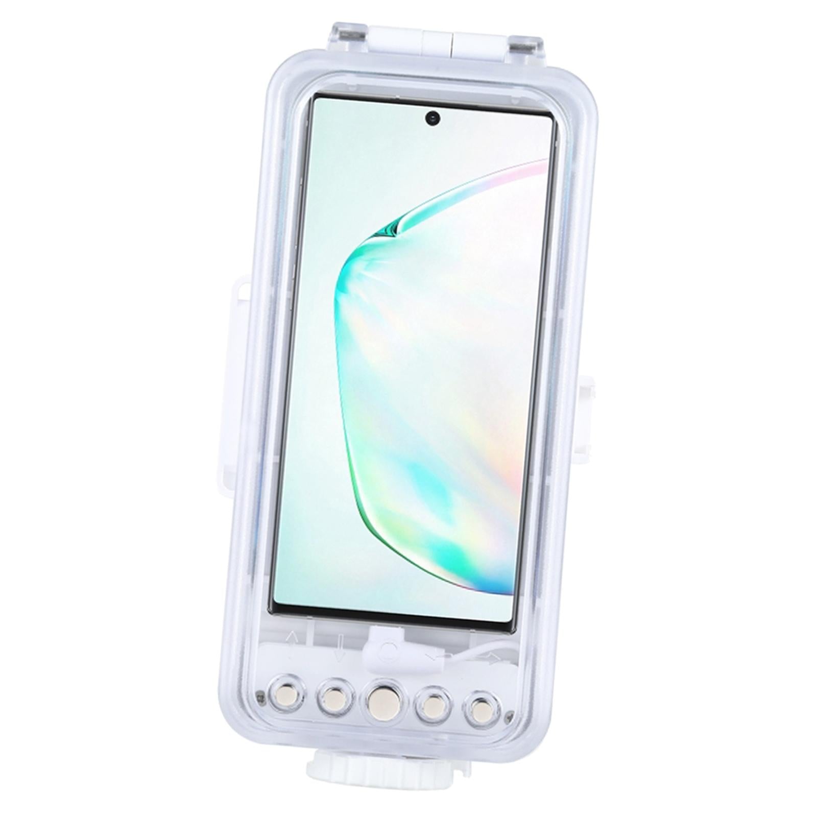 Waterproof Diving Cover Underwater Case for Android OTG Smartphones Clear