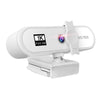 4K Full HD Streaming Webcam Autofocus for Live Broadcast 1k White