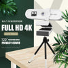 4K Full HD Streaming Webcam Autofocus for Live Broadcast 2k White