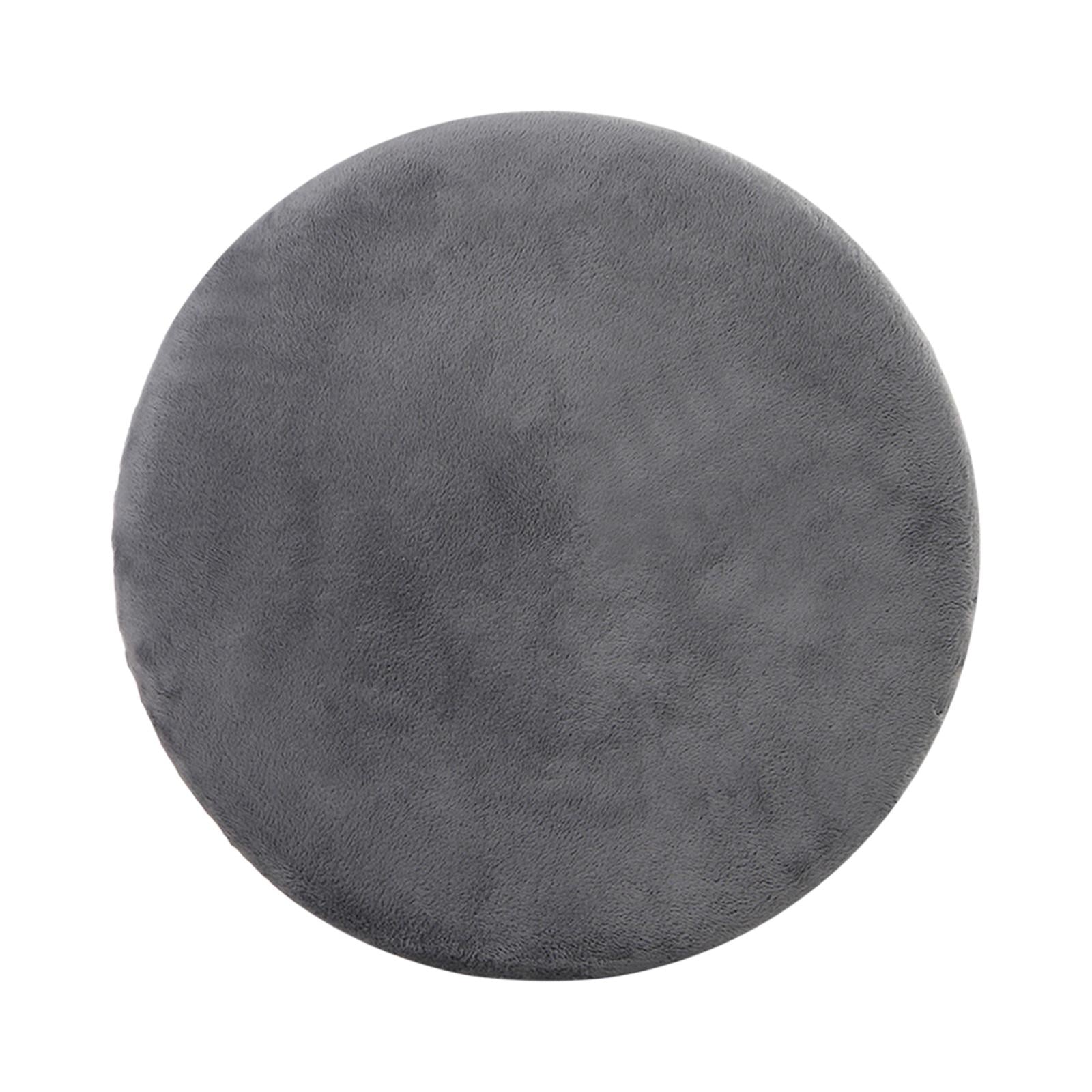 Memory Foam Swivel Seat Cushion Gray 16 Inches 360 Degree Rotation Round