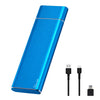 Portable USB 3.1 SSD 430MB/s Read Speed Solid State Drive Blue 1TB