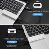 Portable USB 3.1 SSD 430MB/s Read Speed Solid State Drive White 500GB