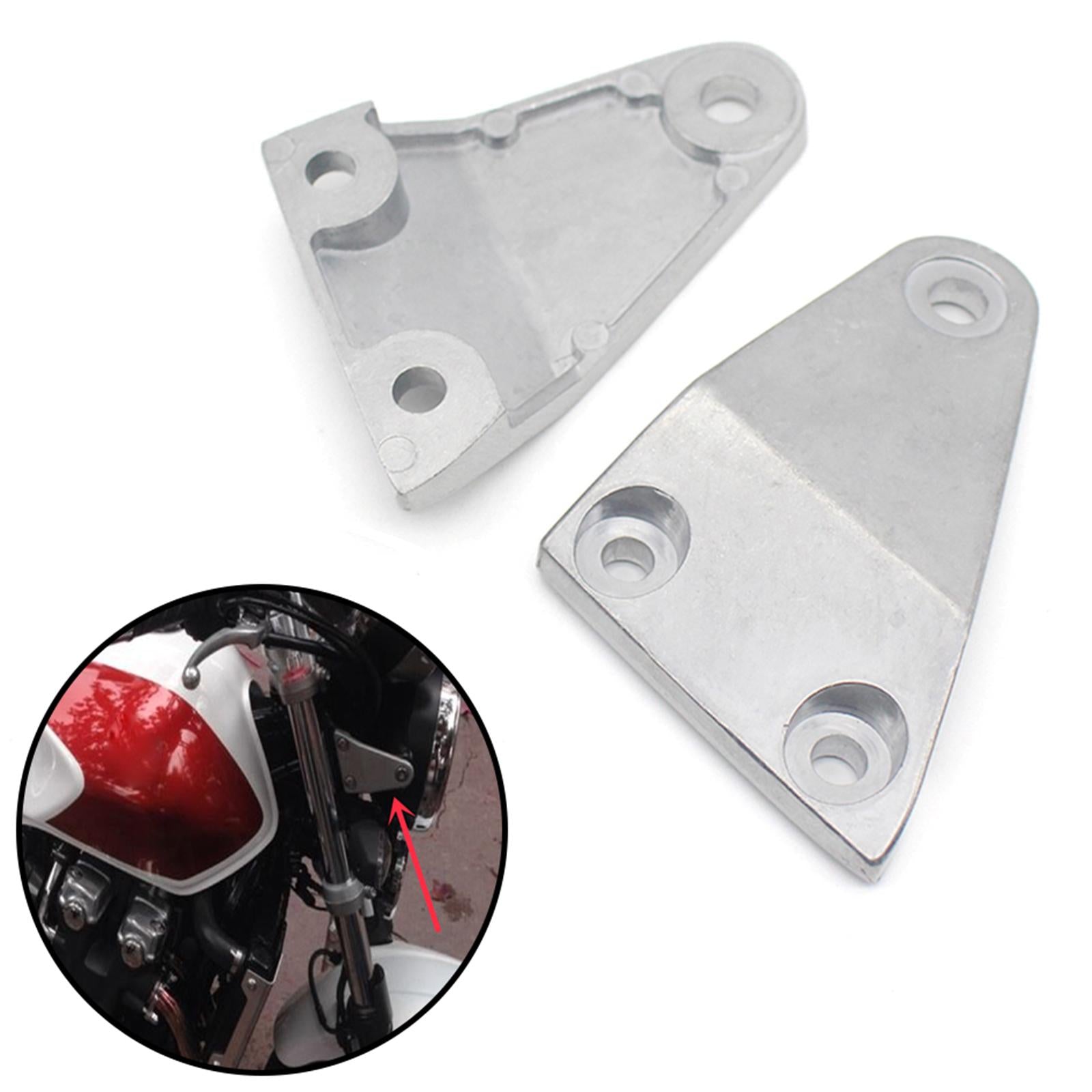 1 Pair Motorbike Headlight Mount Bracket for Honda CB1300/CB400 1992-1998