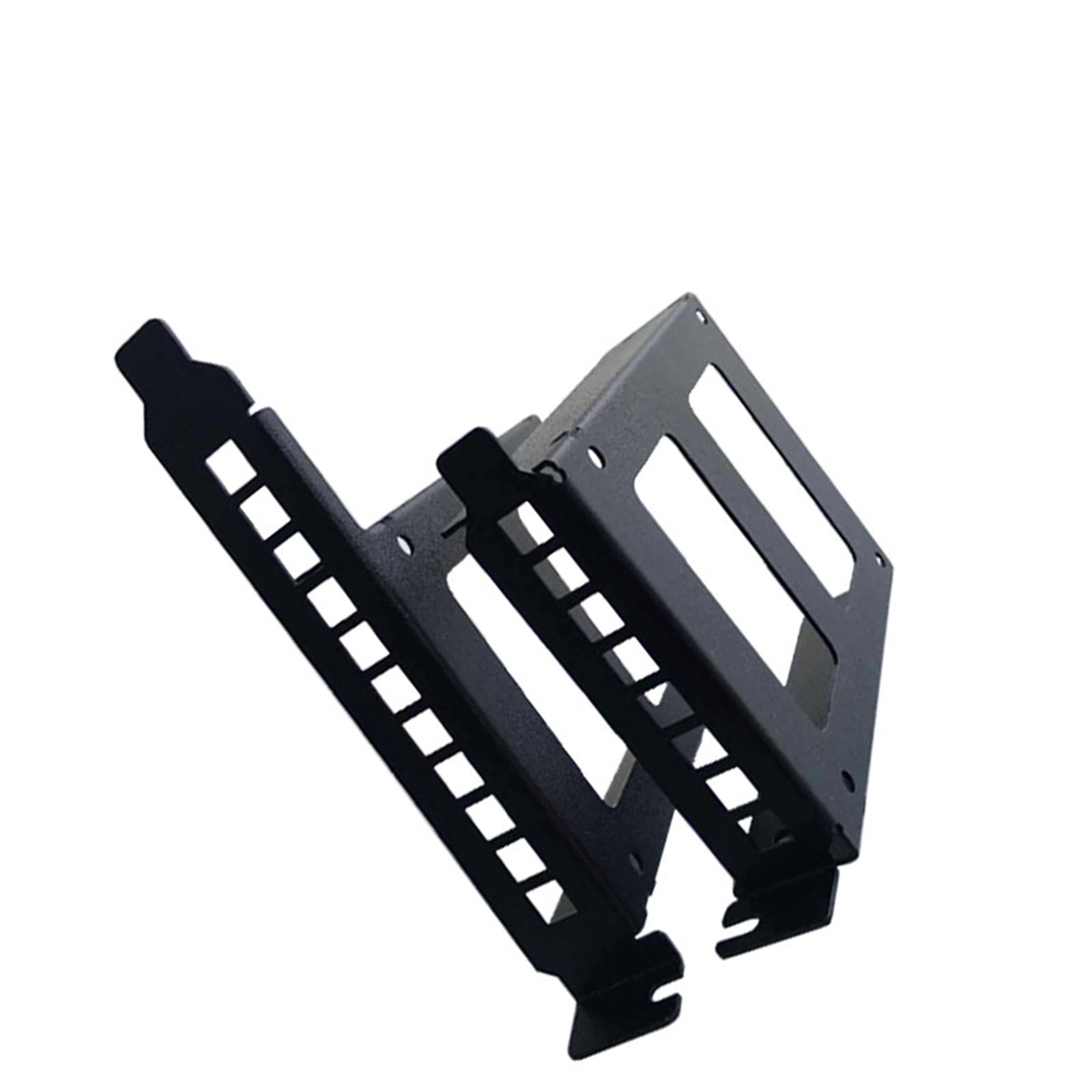 PCI Slot HDD Mounting Bracket Adapter Tray Kits Easy to Install Full Height