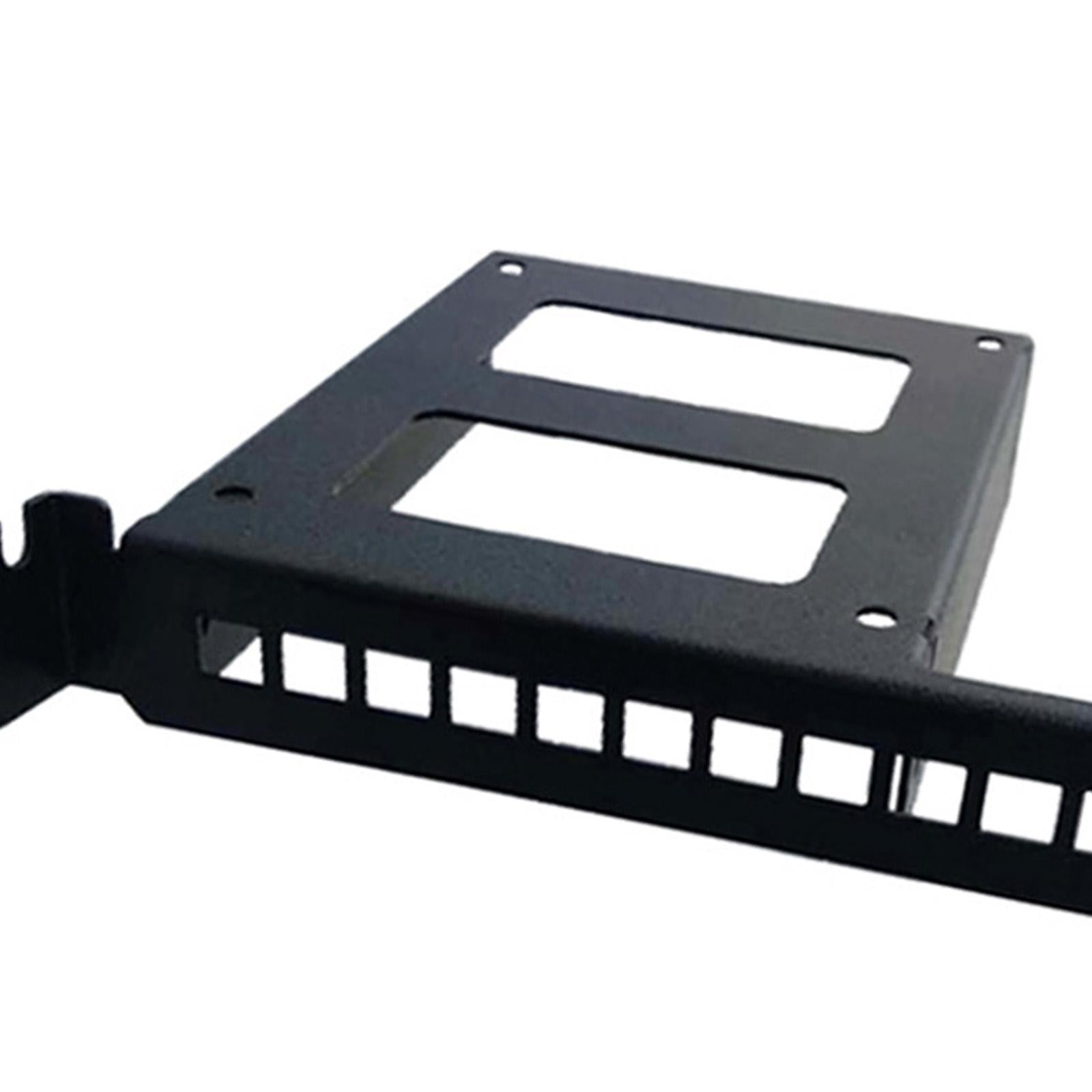 PCI Slot HDD Mounting Bracket Adapter Tray Kits Easy to Install Full Height