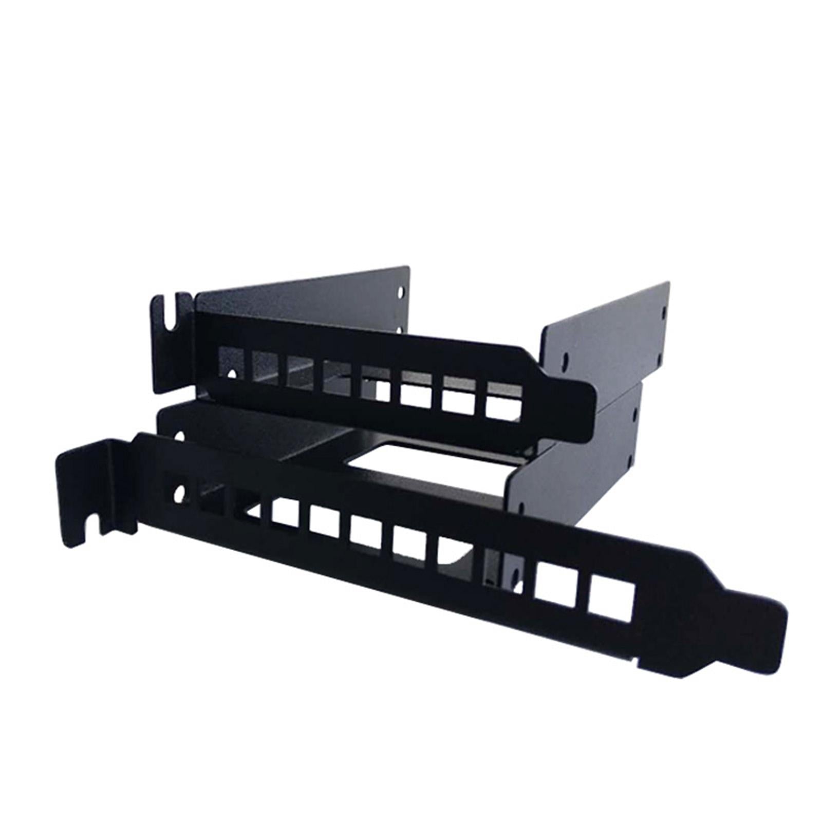 PCI Slot HDD Mounting Bracket Adapter Tray Kits Easy to Install Full Height