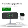 Magnetic Wireless Charger 15W Dock Fast Charging for Airpods 2/pro white