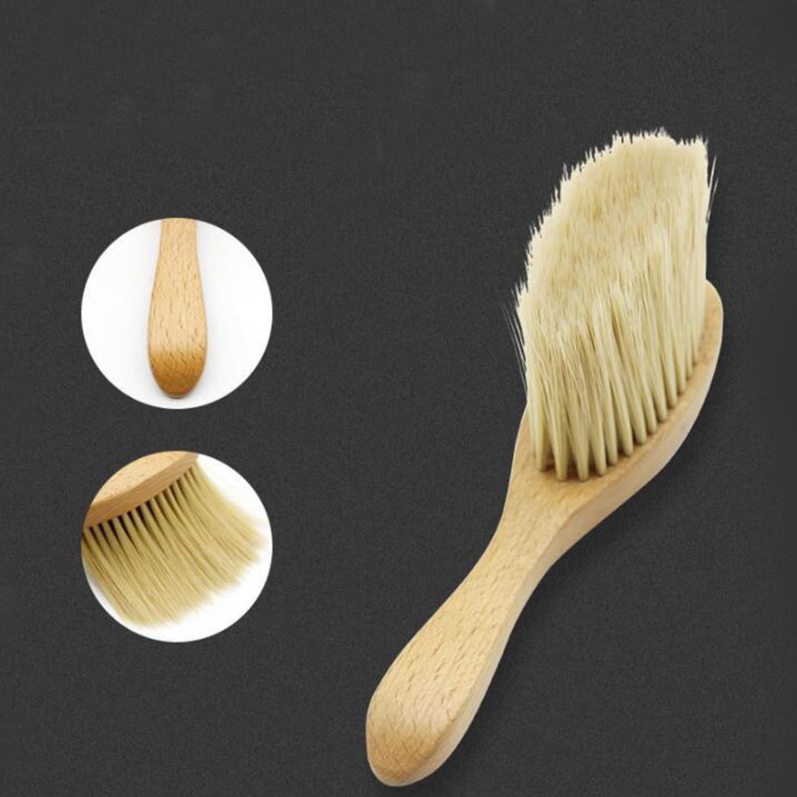 Natural Soft Hair Brush Barber Hairdressing Haircutting Hairdressing Tool