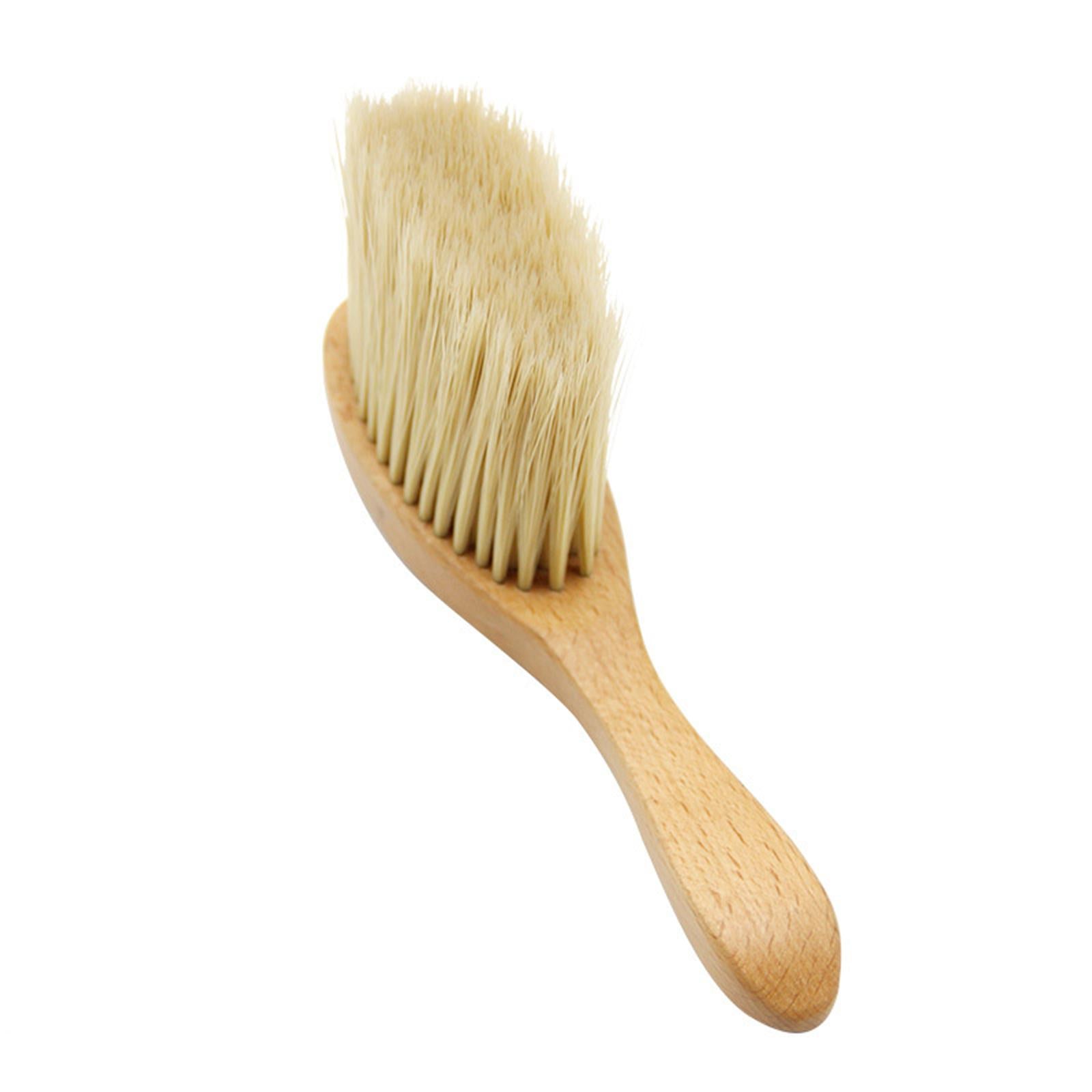 Natural Soft Hair Brush Barber Hairdressing Haircutting Hairdressing Tool